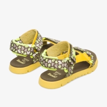 Camper Oruga Sandals Yellow - Kids Singapore PYQXPA-029